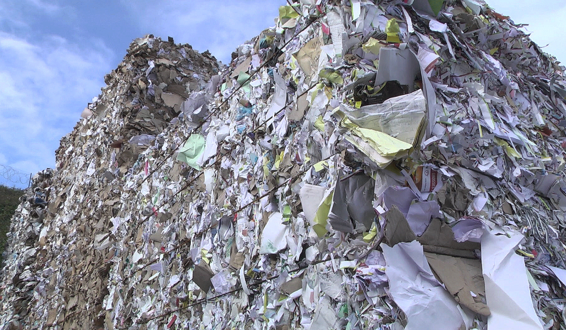 Film recyclage déchets